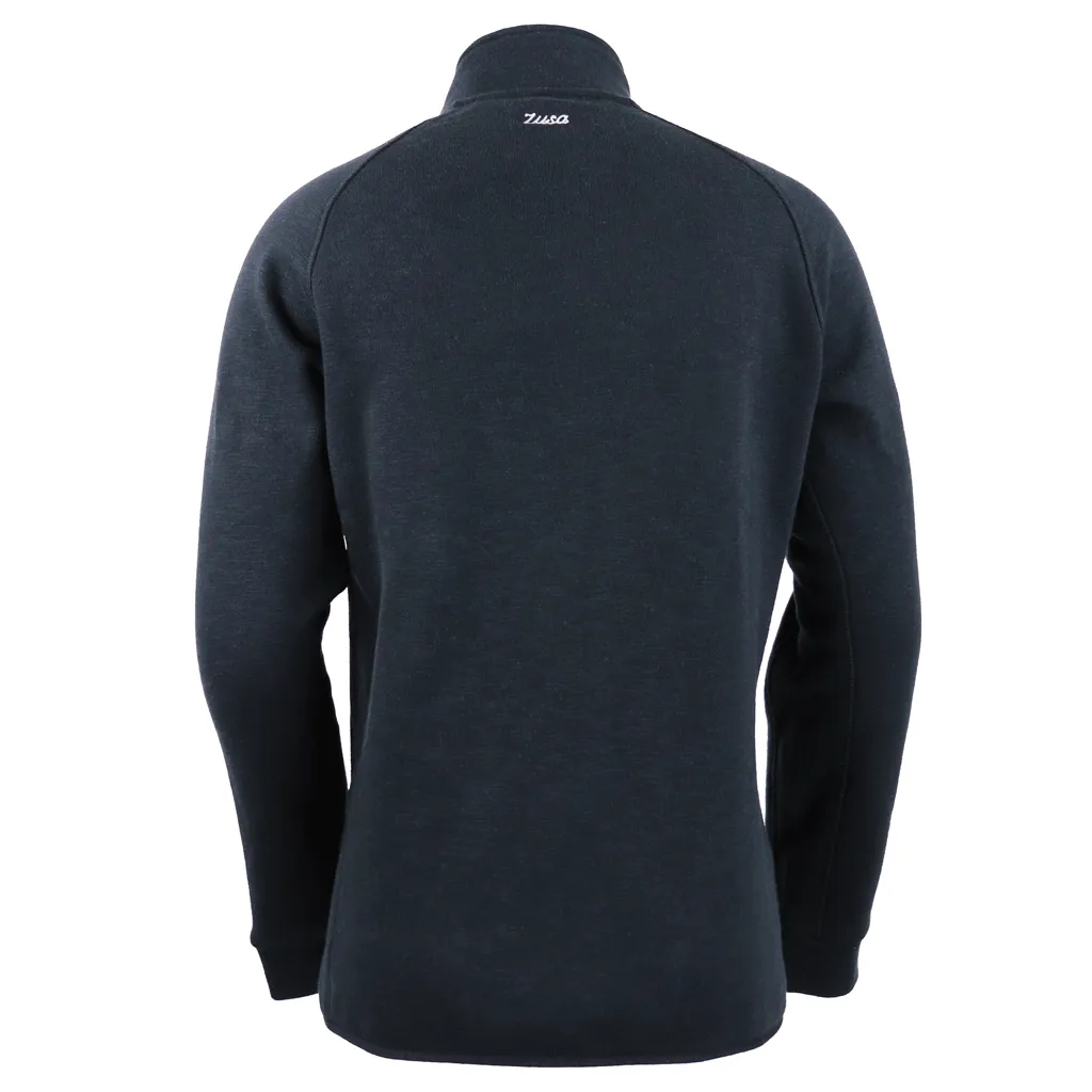 48-Hour Zusa Men's Black Midtown Fleece Full Zip