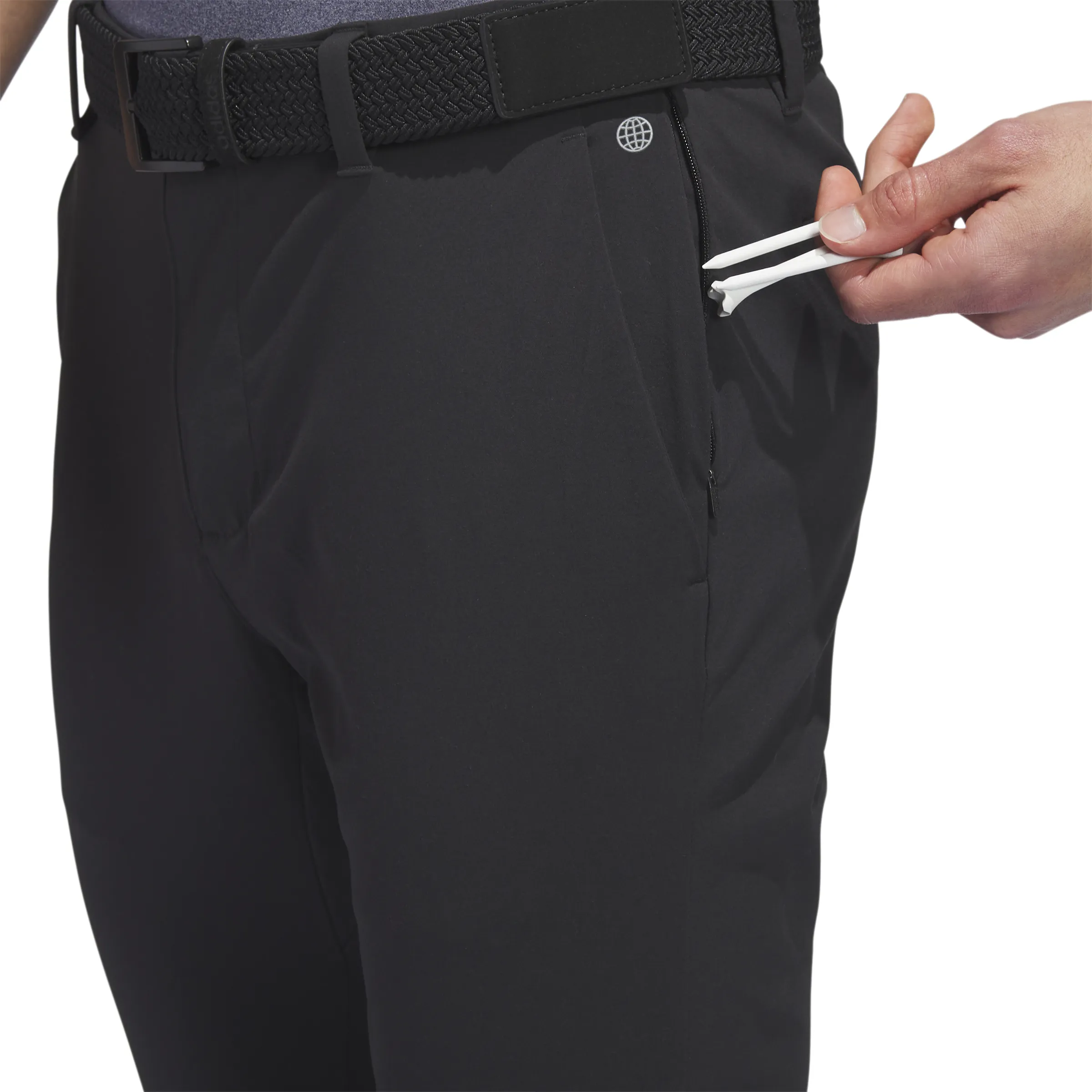 adidas Golf Nylon Tapered Pants - Black SS23