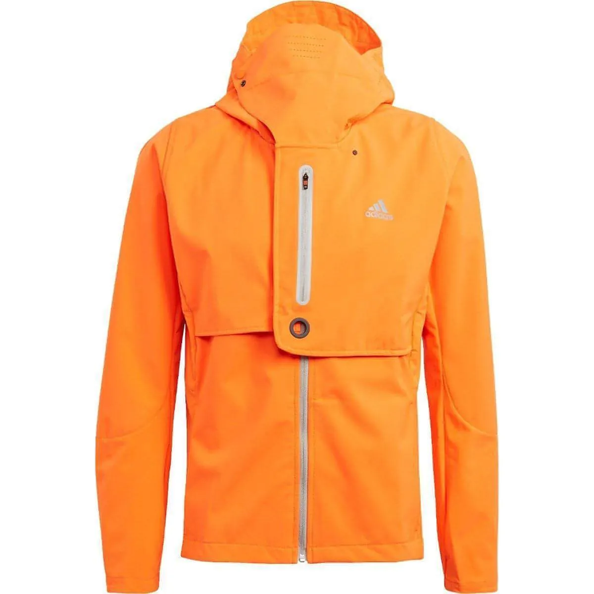 adidas Wind.RDY Mens Running Jacket - Orange