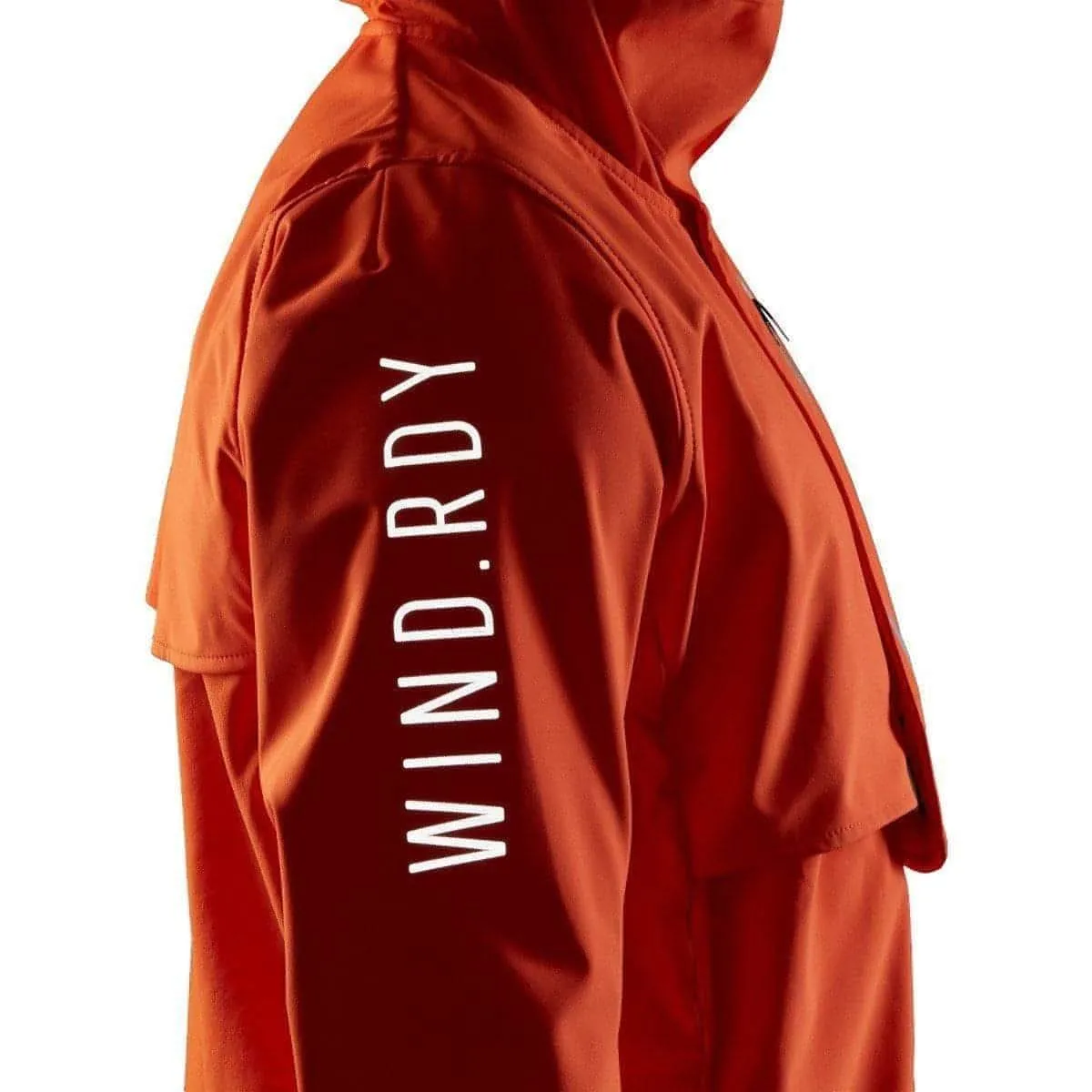 adidas Wind.RDY Mens Running Jacket - Orange