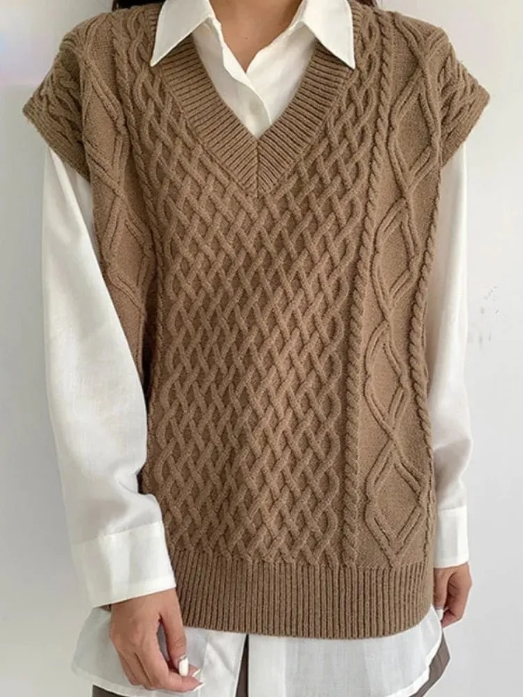 Agata Knit Sweater Vest