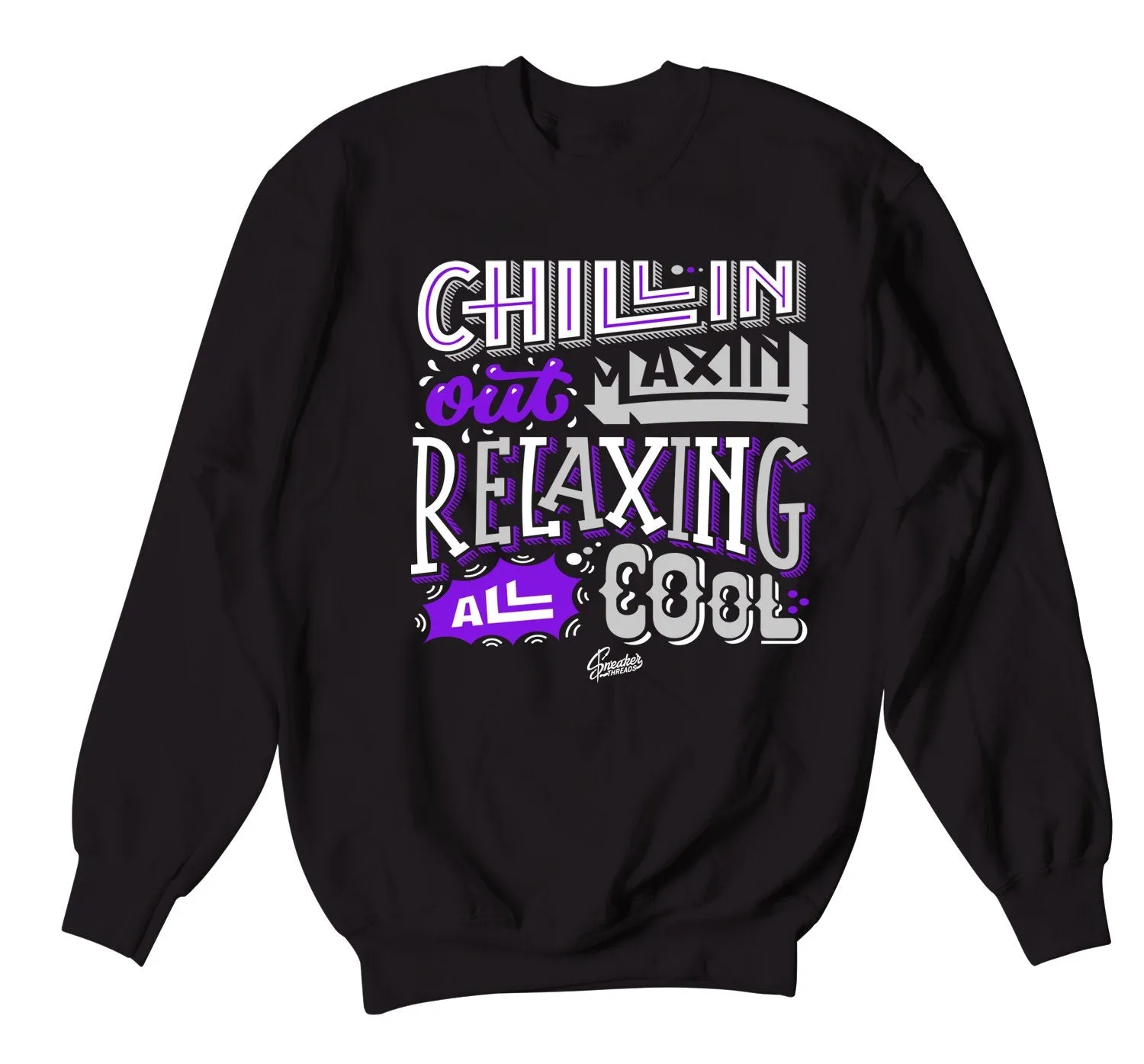 Air Max Hyper Grape Sweater - Chillin Relaxin - Black