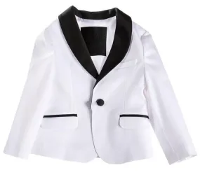 Attic 21 NJK4243 Blazer - White/Black