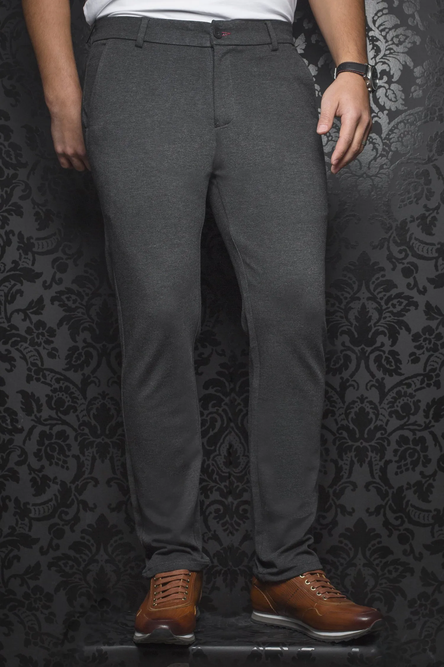 Au Noir Dressy Stretch Pant | Beretta Charchoal