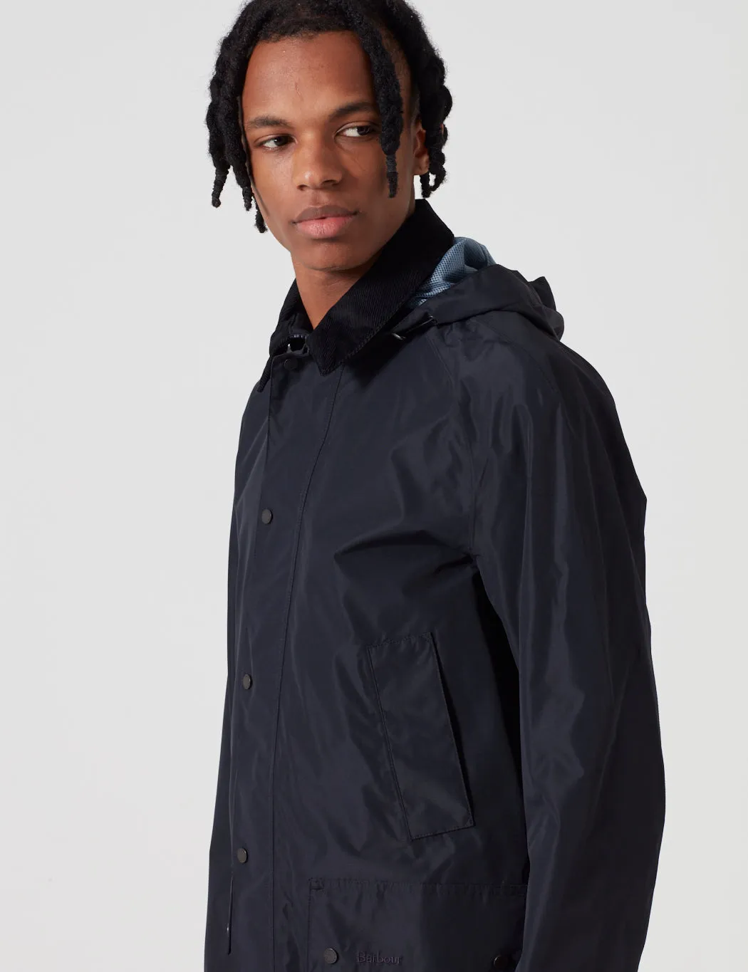 Barbour Bann Jacket - Navy Blue