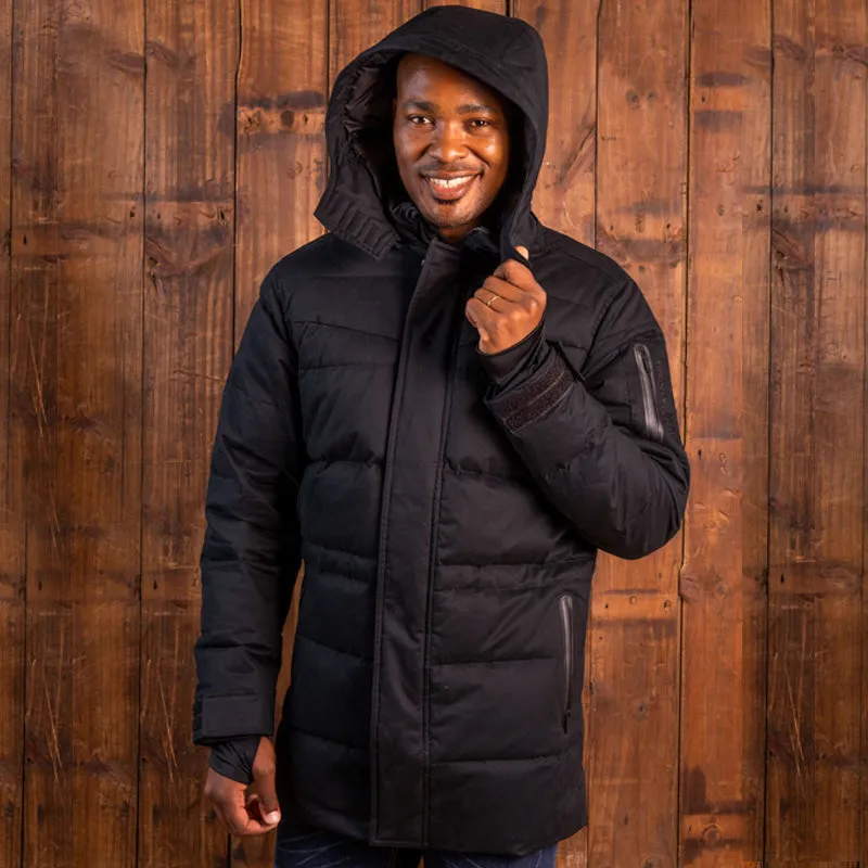 Mens Beast Puffer Jacket III in Mamba: Stylish and Insulated Outerwear for Extreme Weather