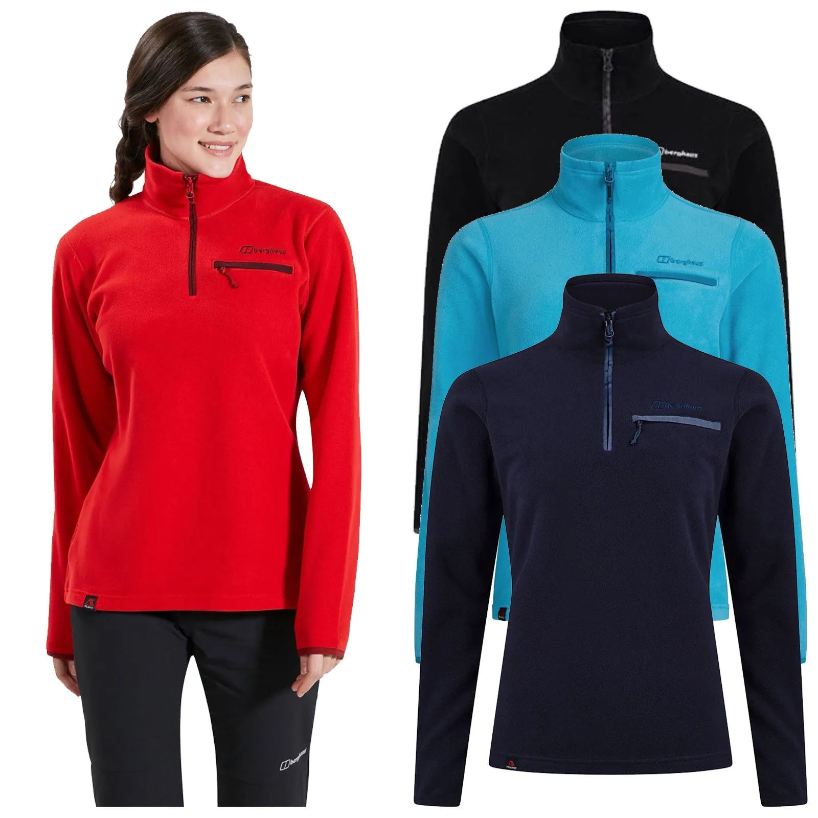 Berghaus Ladies Prism 2.0 Micro Fleece Half Zip