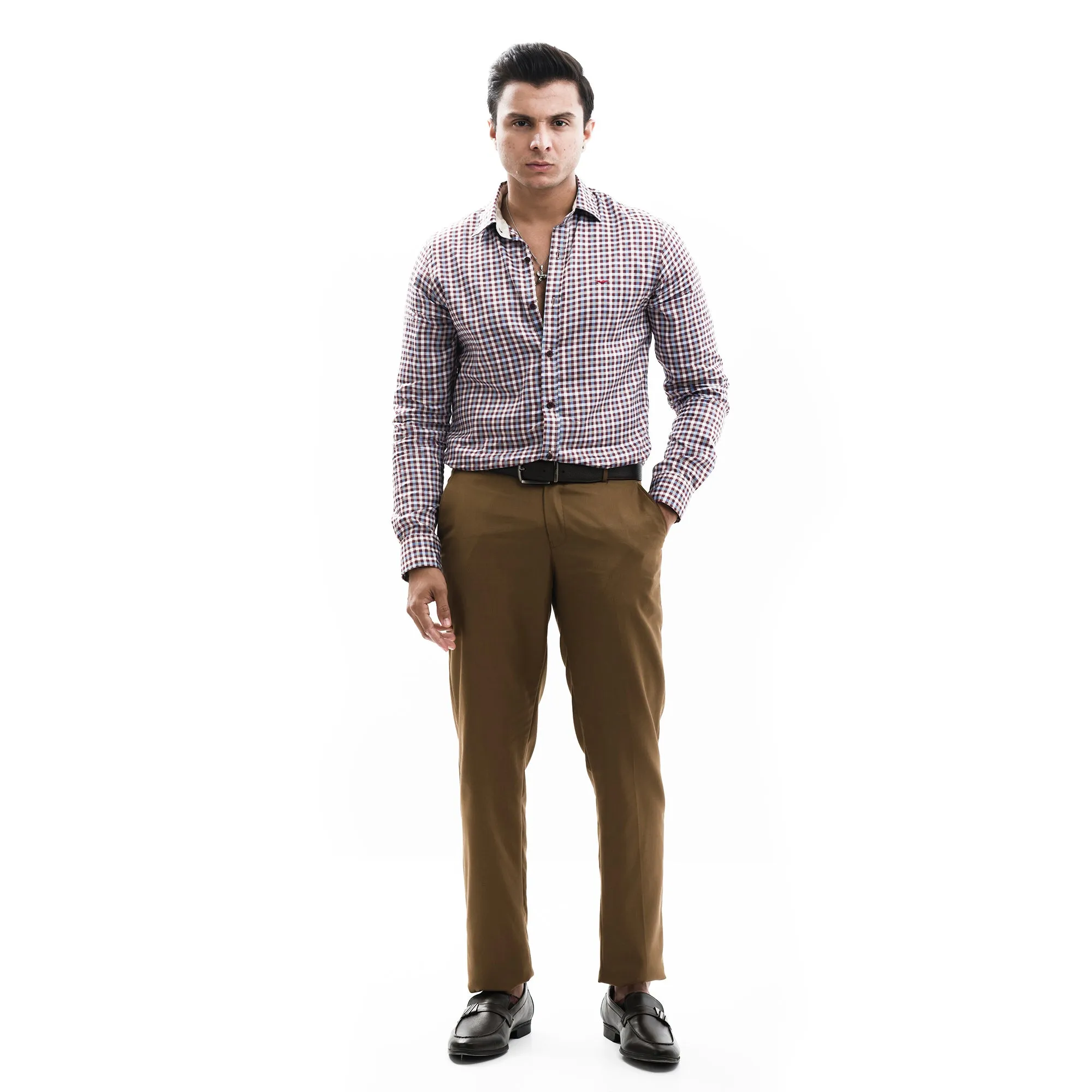 Brown Formal Trouser