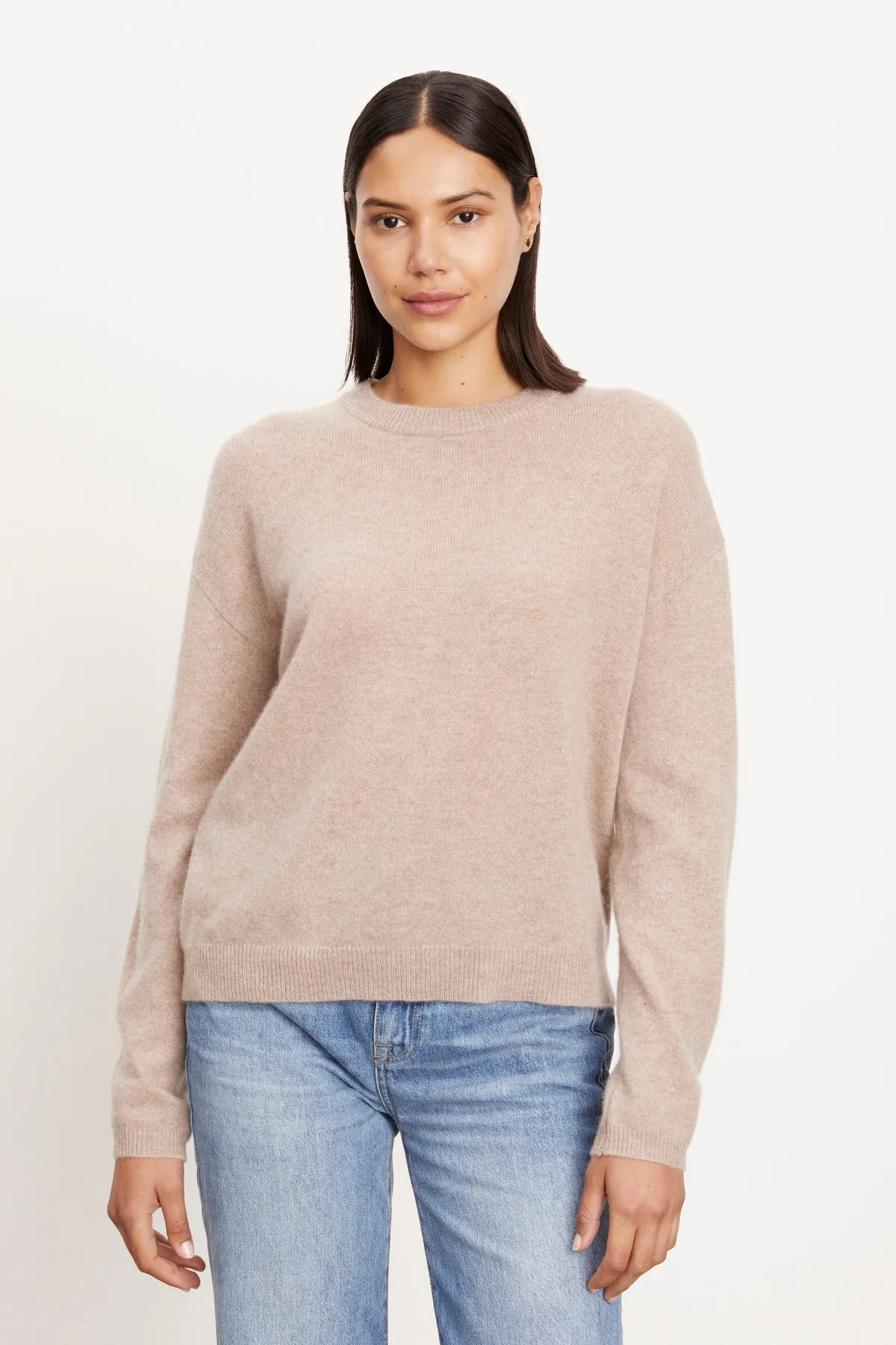 BRYNNE CASHMERE CREW NECK SWEATER