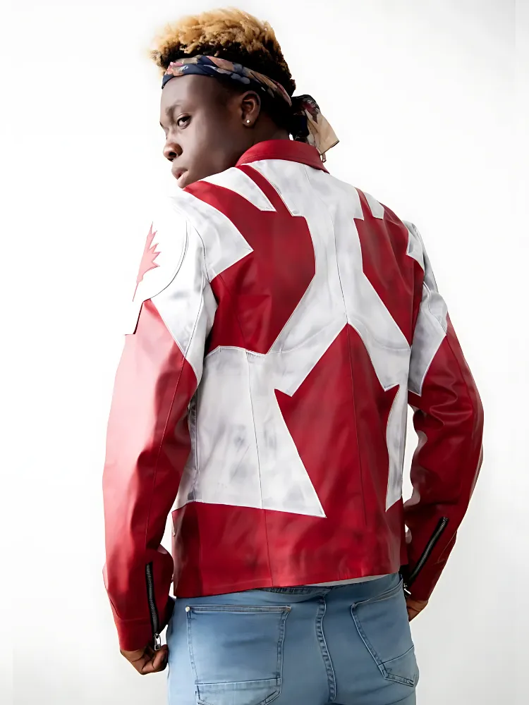 Captain Canuck Canadian Flag Stylish Jacket