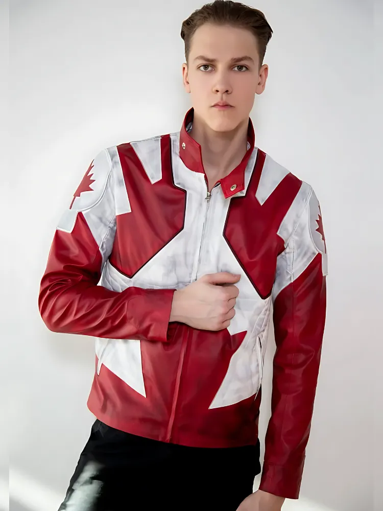 Captain Canuck Canadian Flag Stylish Jacket