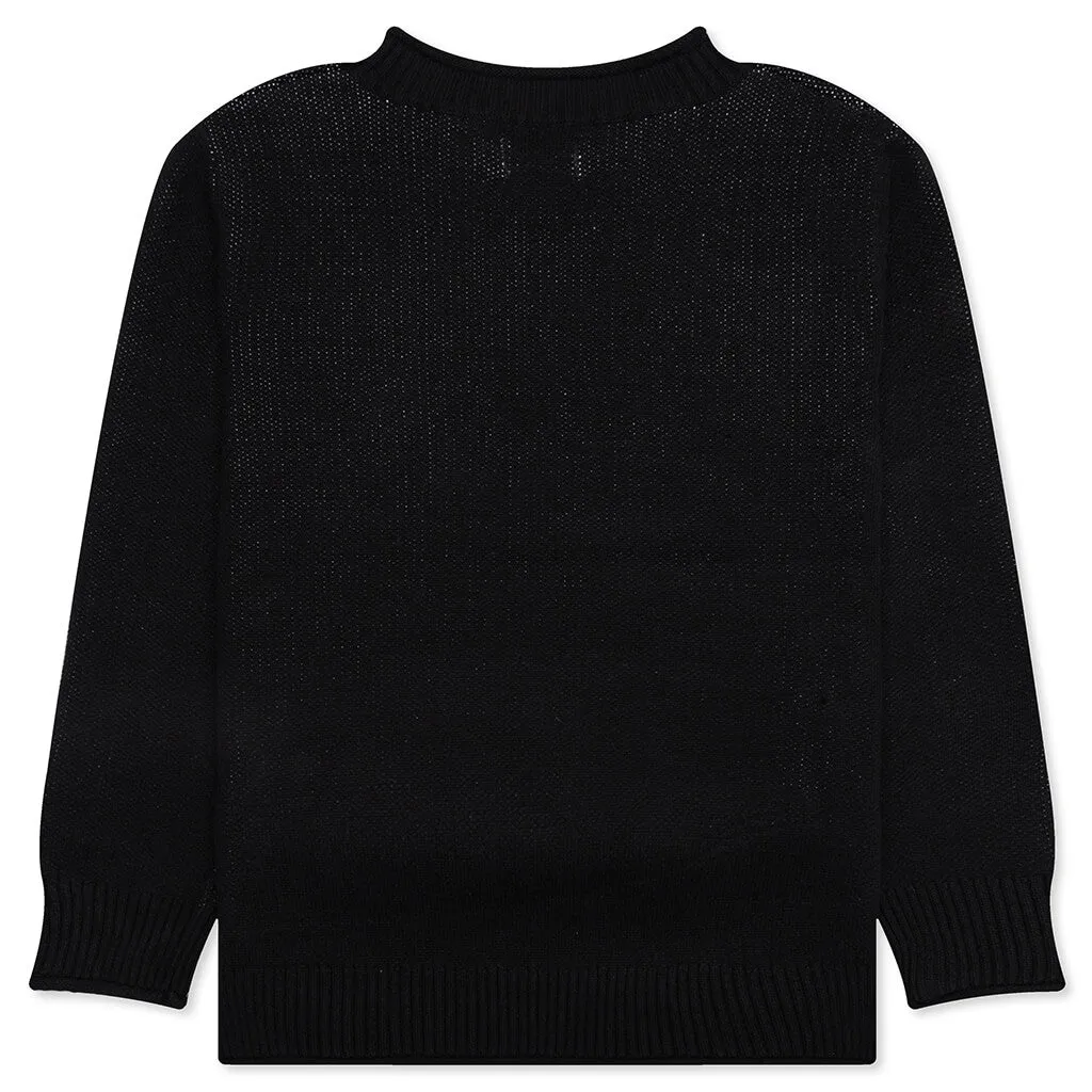 Code of Honor Sweater - Black