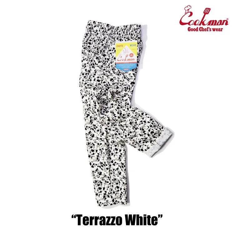 Cookman Chef Pants - Terrazzo : White