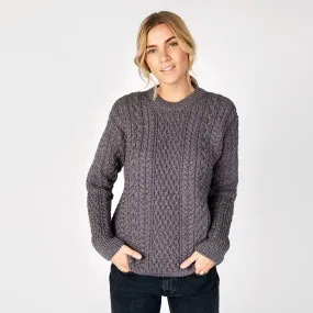 Cuileann - Aran Crew Neck Sweater