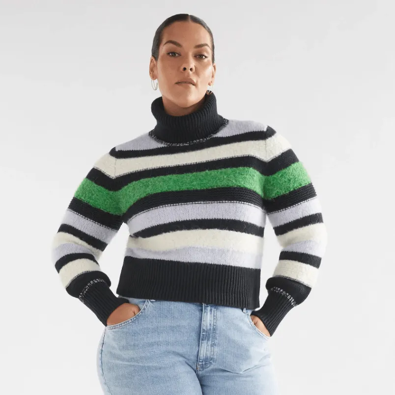 Elk The Label Olli Sweater Multi Stripe