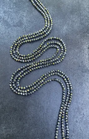 Extended Length 60 Inch Reflections Lux Tie On  Waist Beads