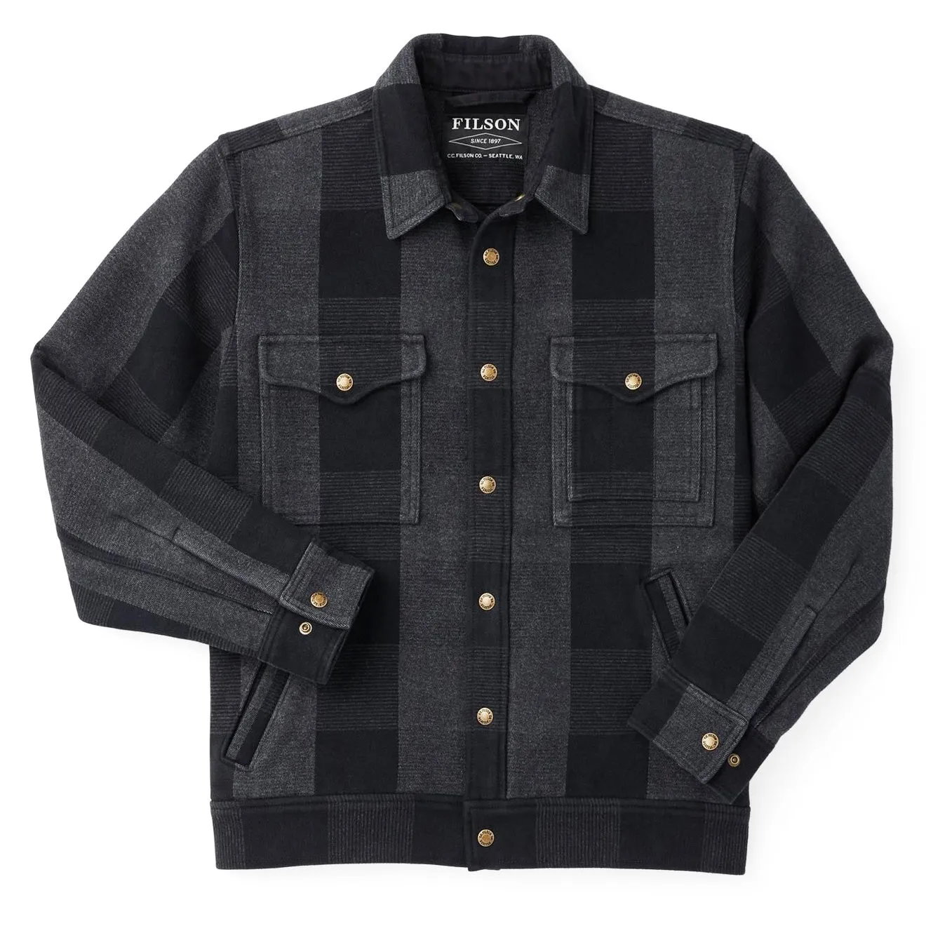 Filson Beartooth Camp Jacket Black / Grey / Heather