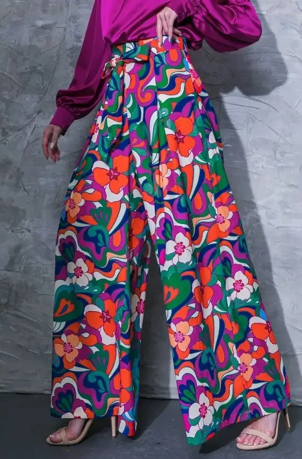 Floral Flora Pants