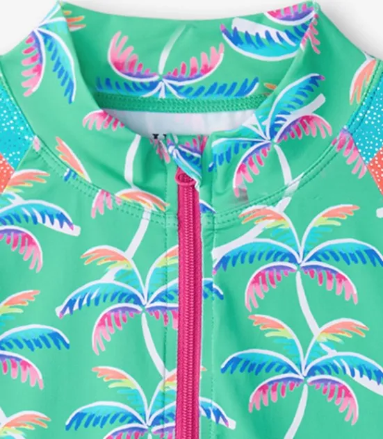 Hatley Rainbow Palm Rashguard Set