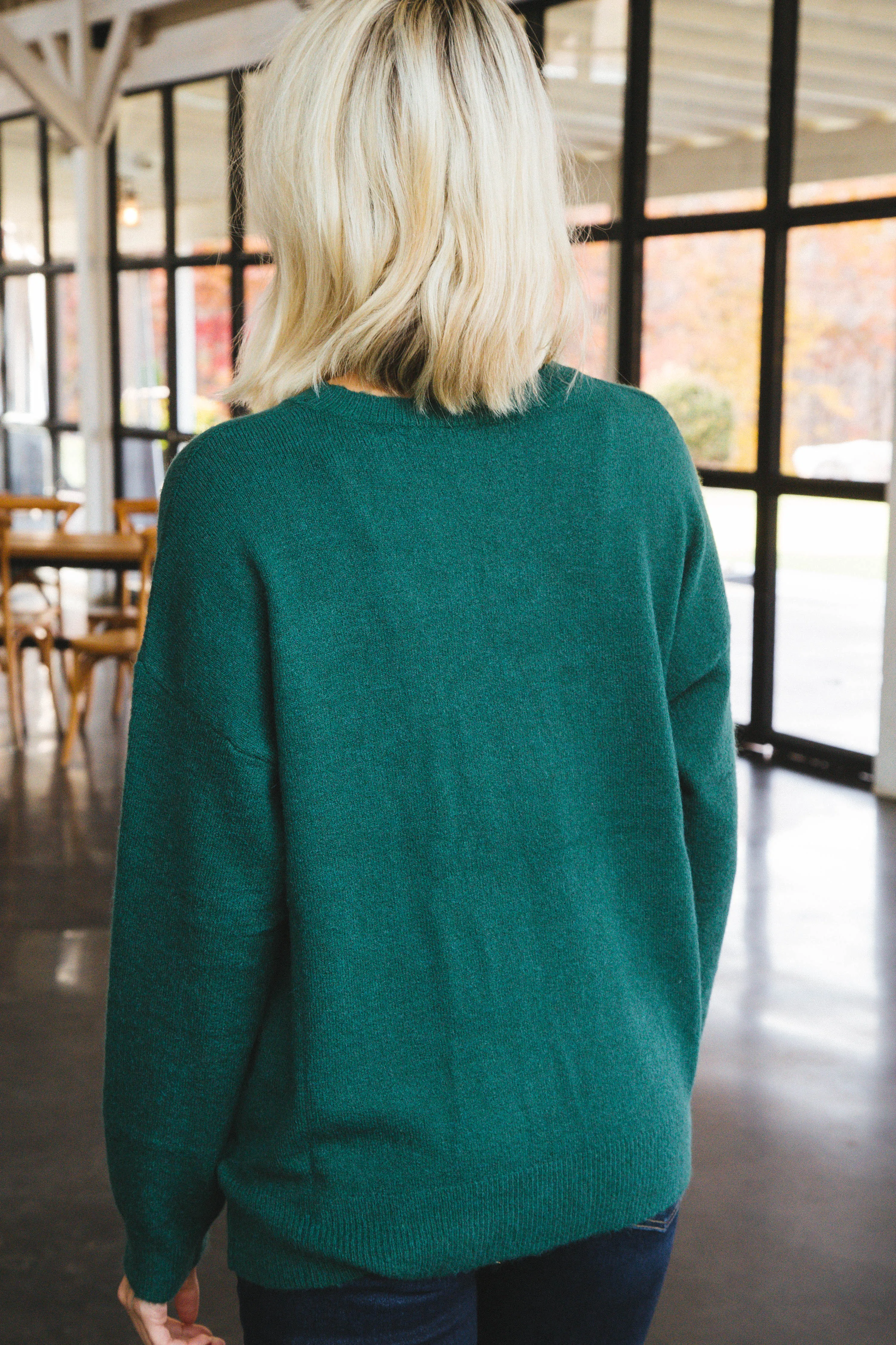 Holly Jolly Pullover Sweater, Green