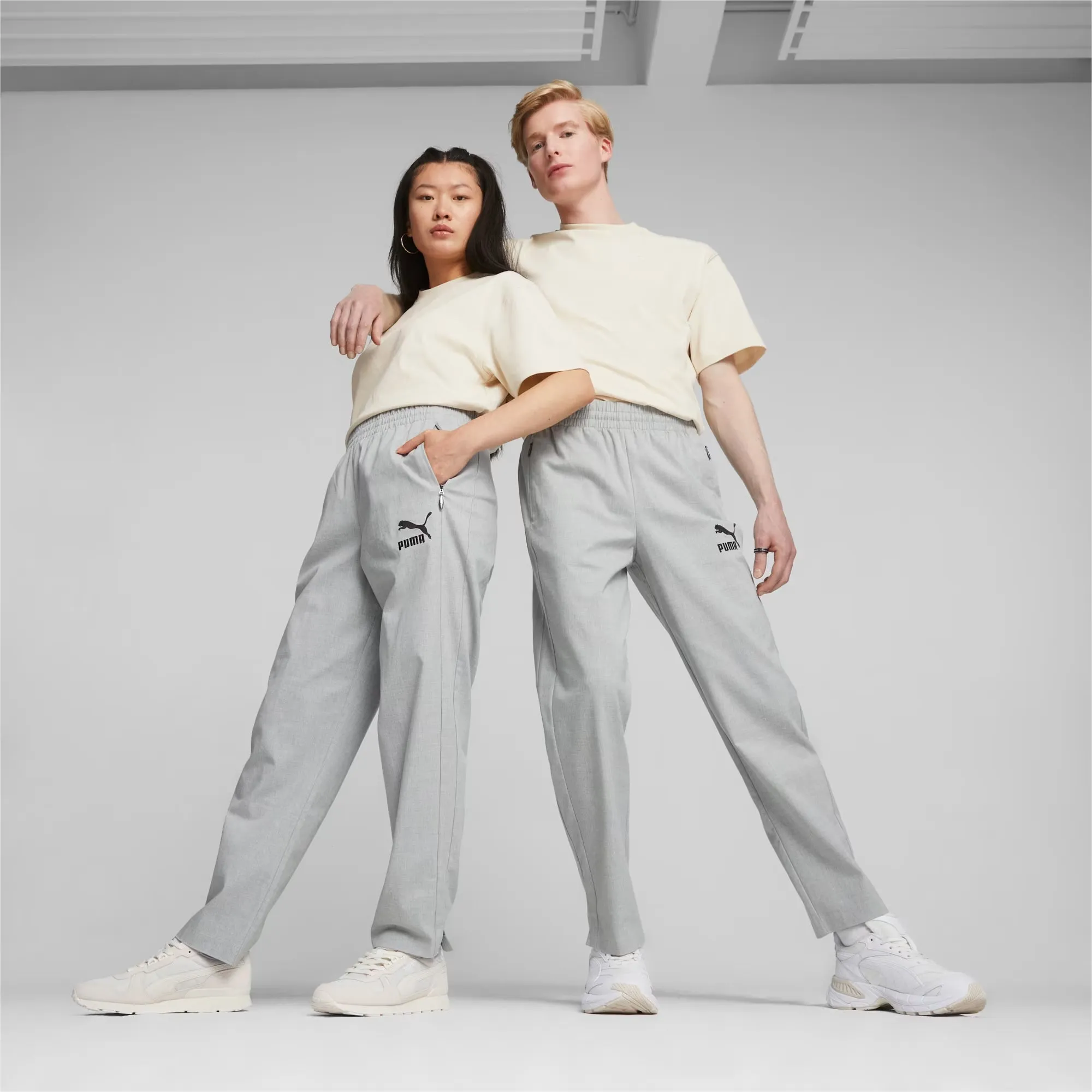 LUXE SPORT T7 PANTS 'LIGHT GRAY HEATHER'