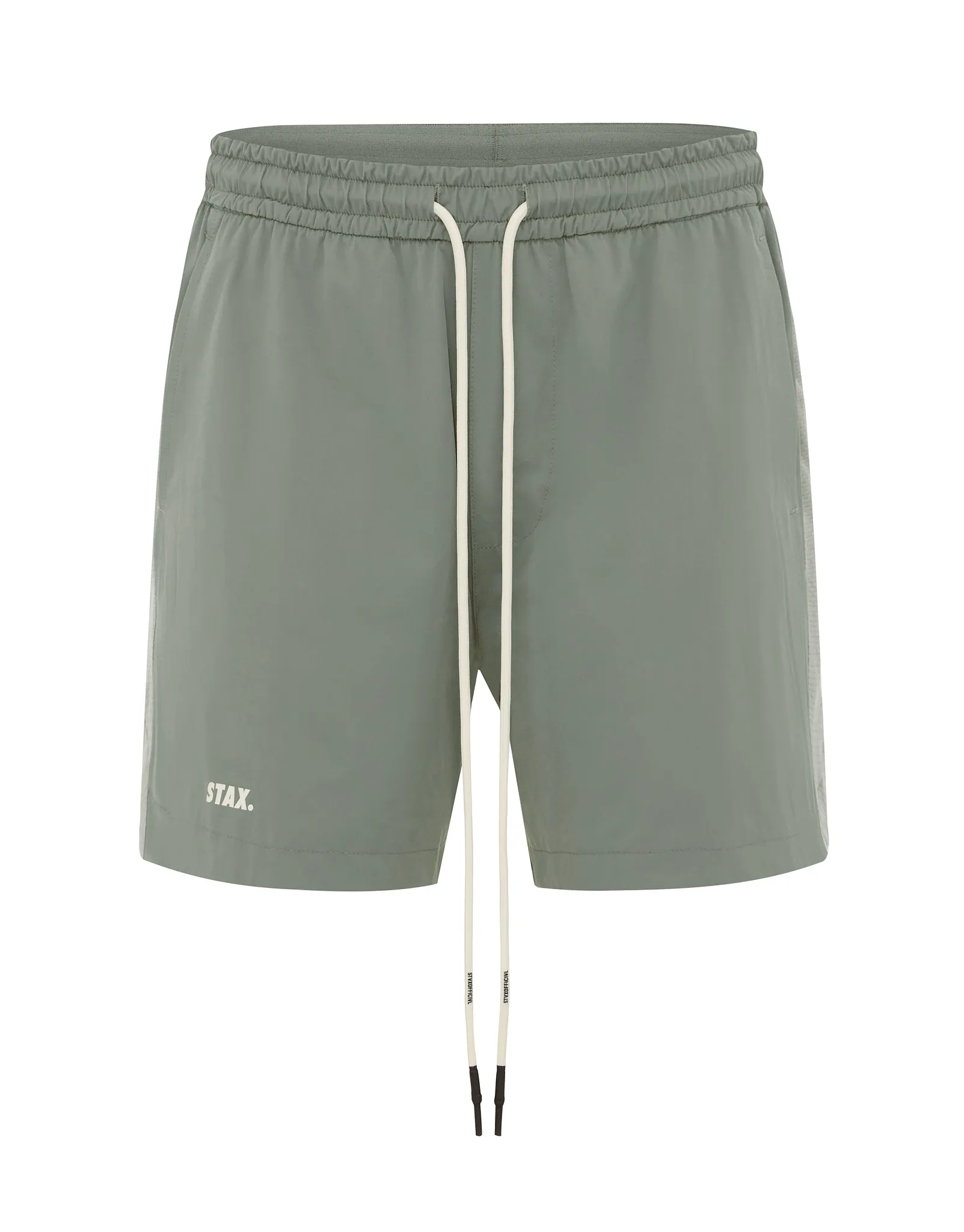 Mens Sport Nylon Shorts - Sage