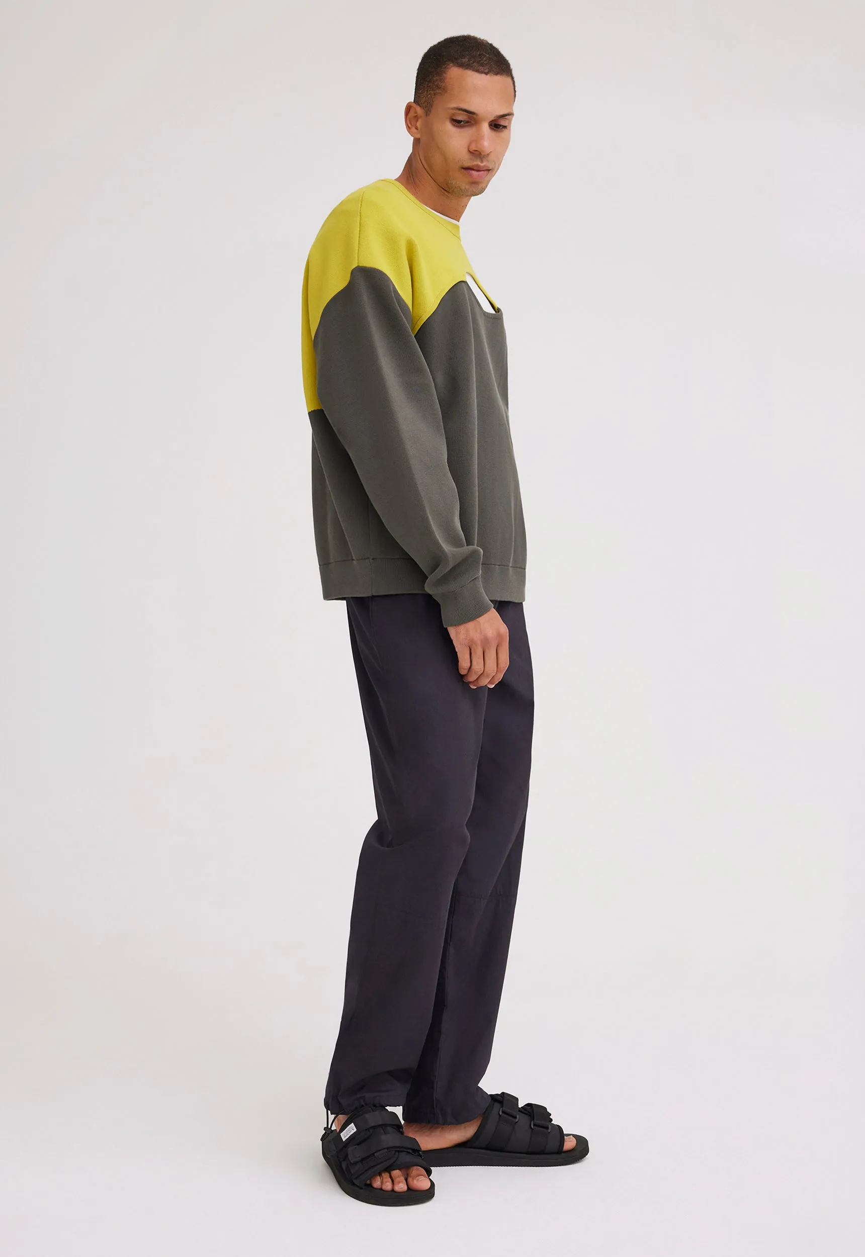 NAGNATA Balance Crew Neck - Dark/Forest