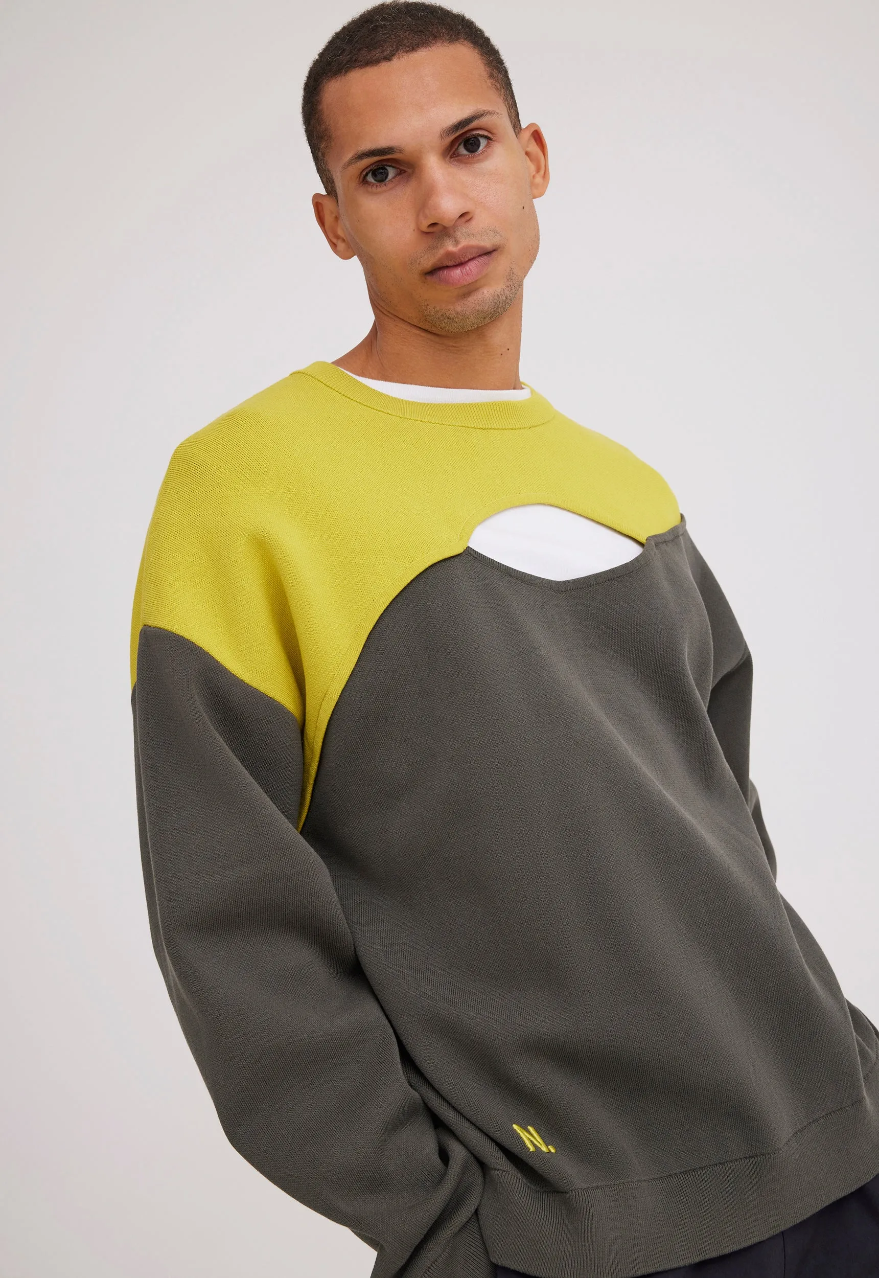 NAGNATA Balance Crew Neck - Dark/Forest