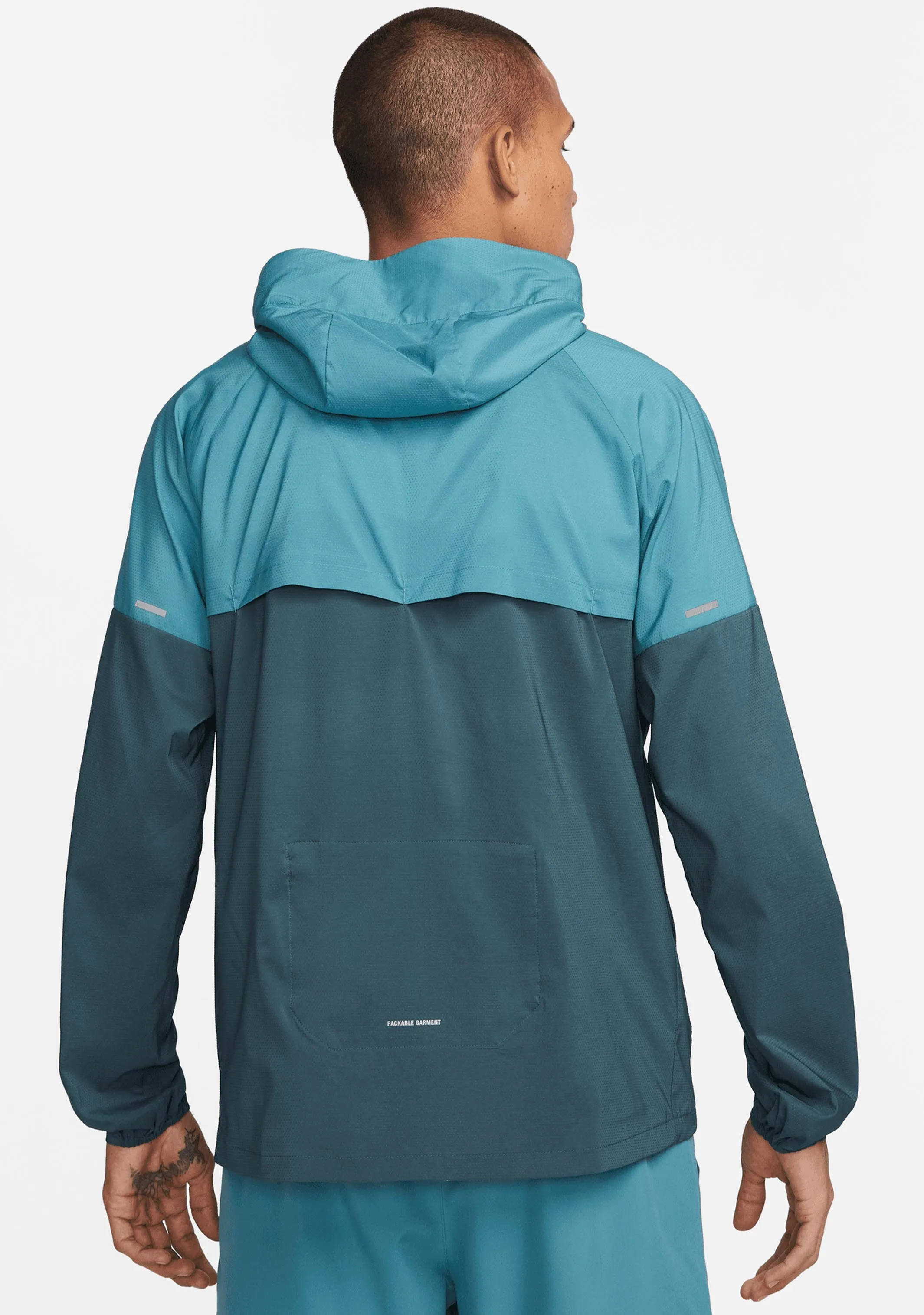 Nike Mens Repel UV Windrunner Hooded Running Jacket <BR> CZ9070 379