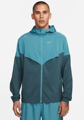 Nike Mens Repel UV Windrunner Hooded Running Jacket <BR> CZ9070 379