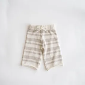 Organic Knit Wideleg Pant