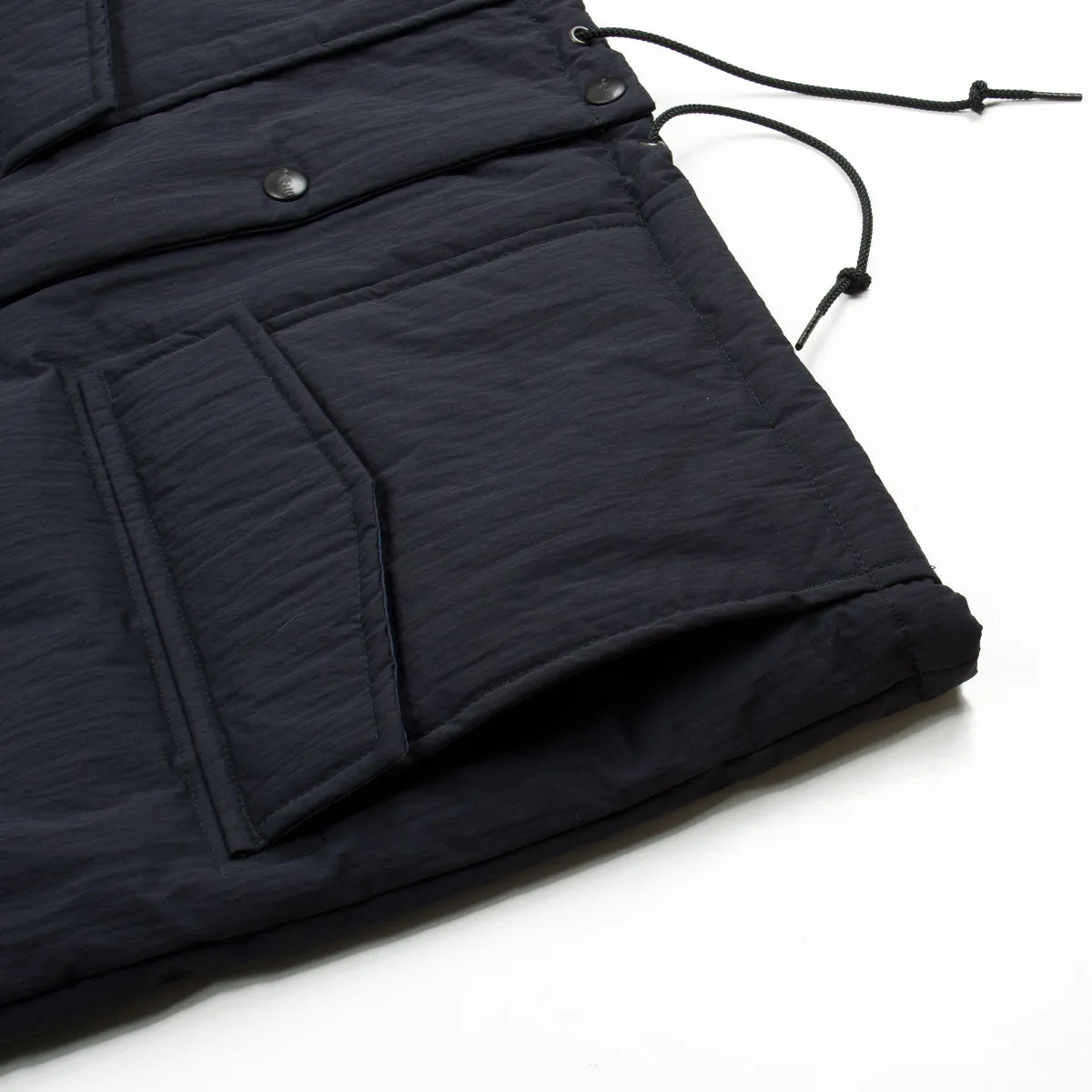 orSlow - Mens Black Water-Repellent Puff Nylon Coach Jacket