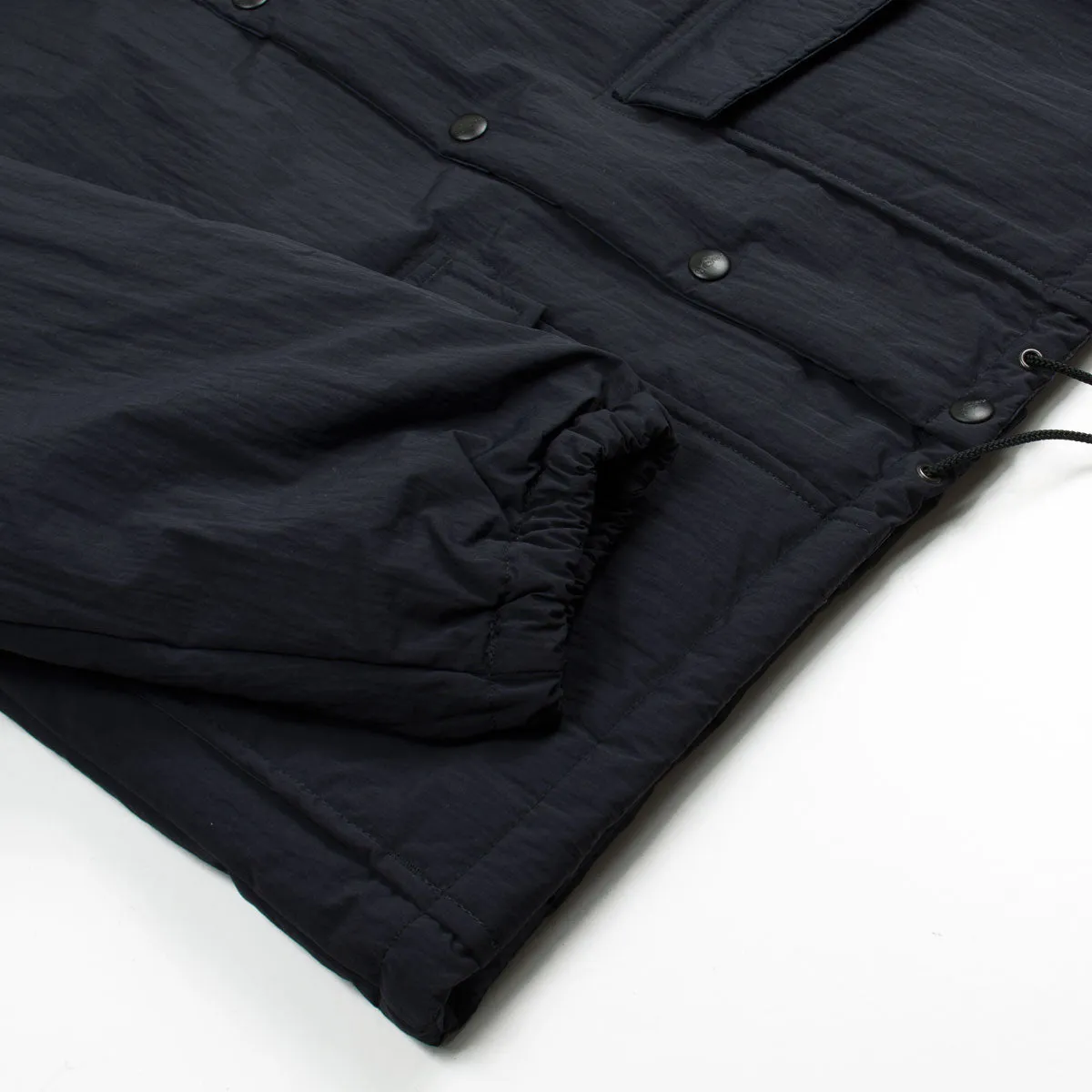 orSlow - Mens Black Water-Repellent Puff Nylon Coach Jacket