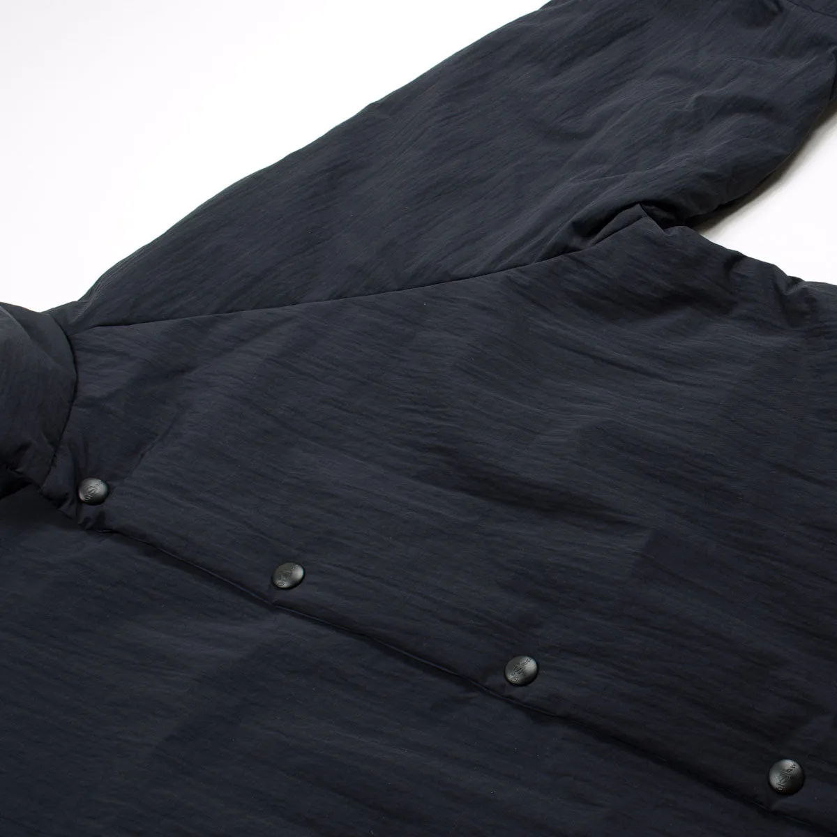 orSlow - Mens Black Water-Repellent Puff Nylon Coach Jacket