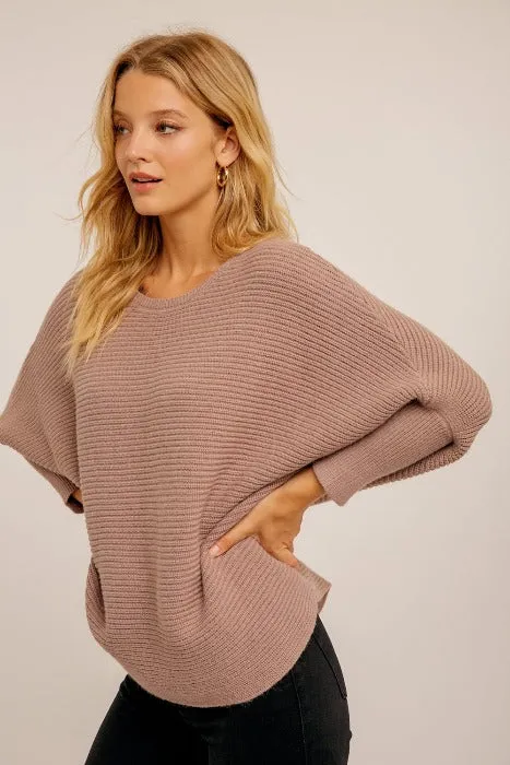 Oversize Dolman Crop Sweater