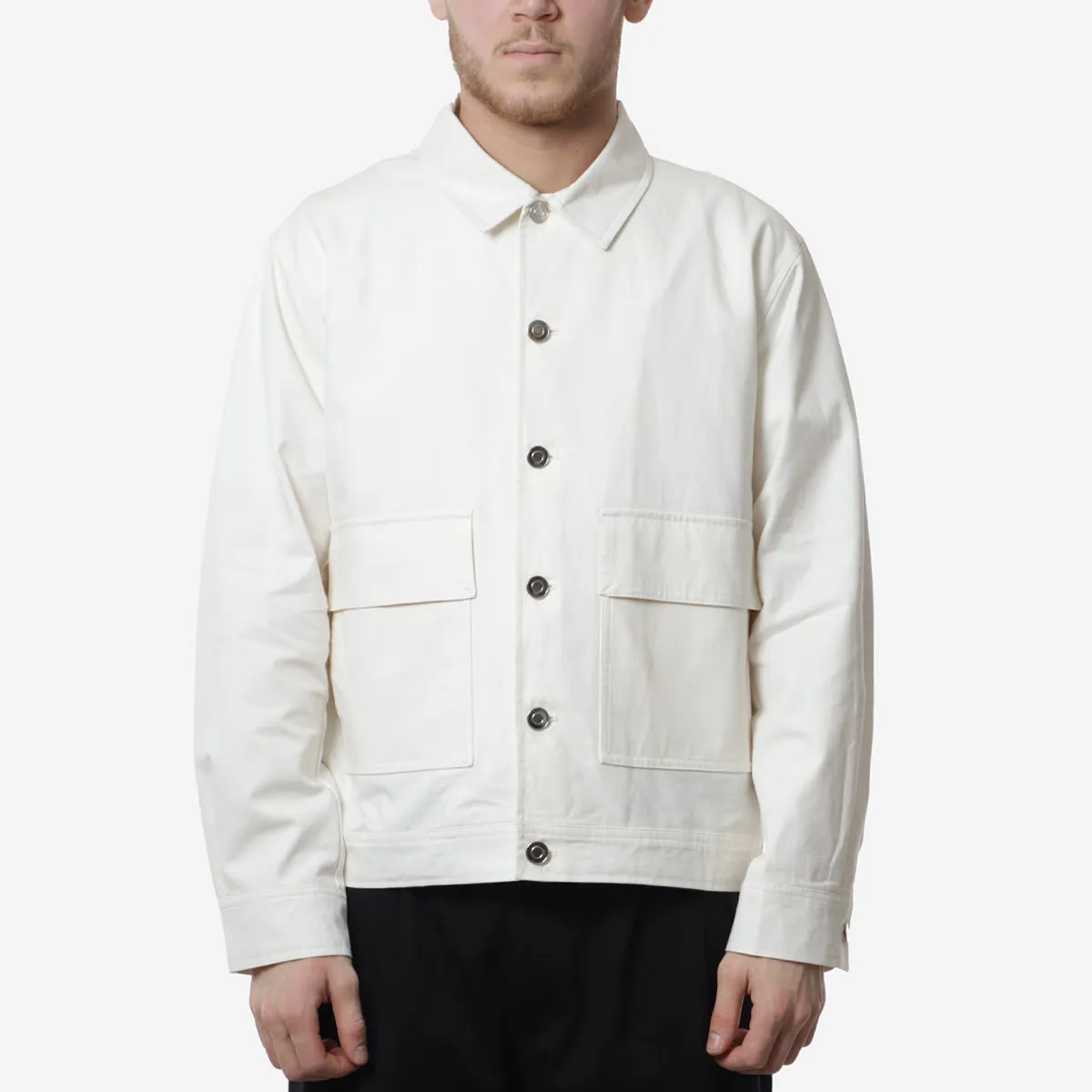 Pop Trading Company Full Buttoned Linen Jacket