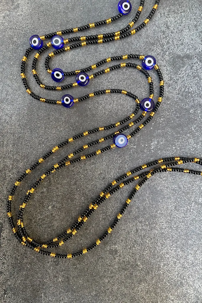 Protective Eye Tie On Waist Beads