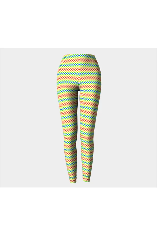 Rainbow Checkered Premium Leggings