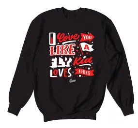 Red Carpet 17 Sweater - Love Kicks - Black