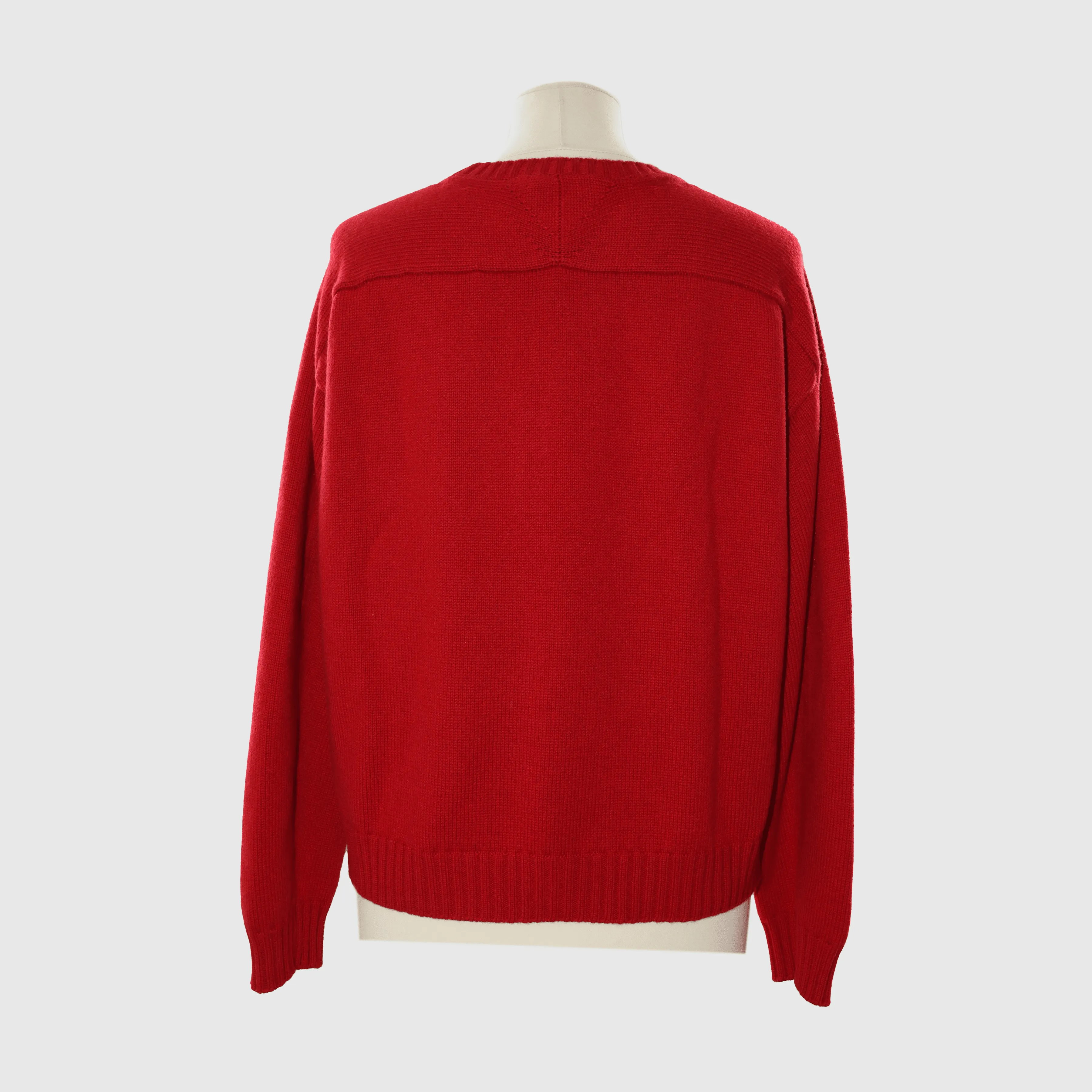 Red Knitted Sweater