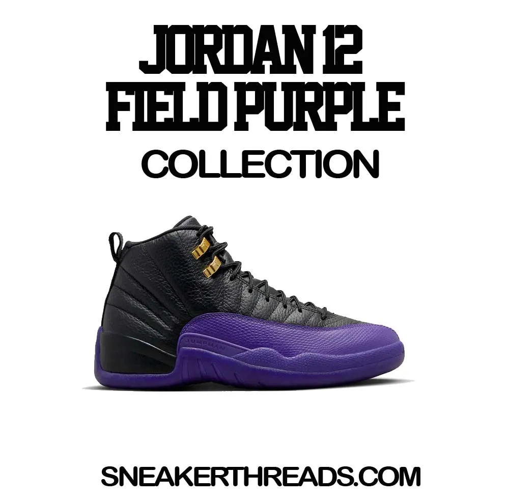 Retro 12 Field Purple Killa Season Sweater