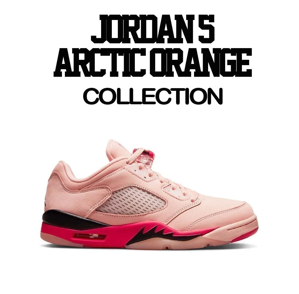 Retro 5 Arctic Orange Sweater - Queens - Black