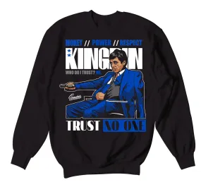 Retro 5 Racer Blue Trust Issues Sweater