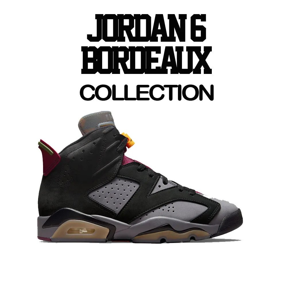 Retro 6 Bordeaux Sweater - Killa Season - Black