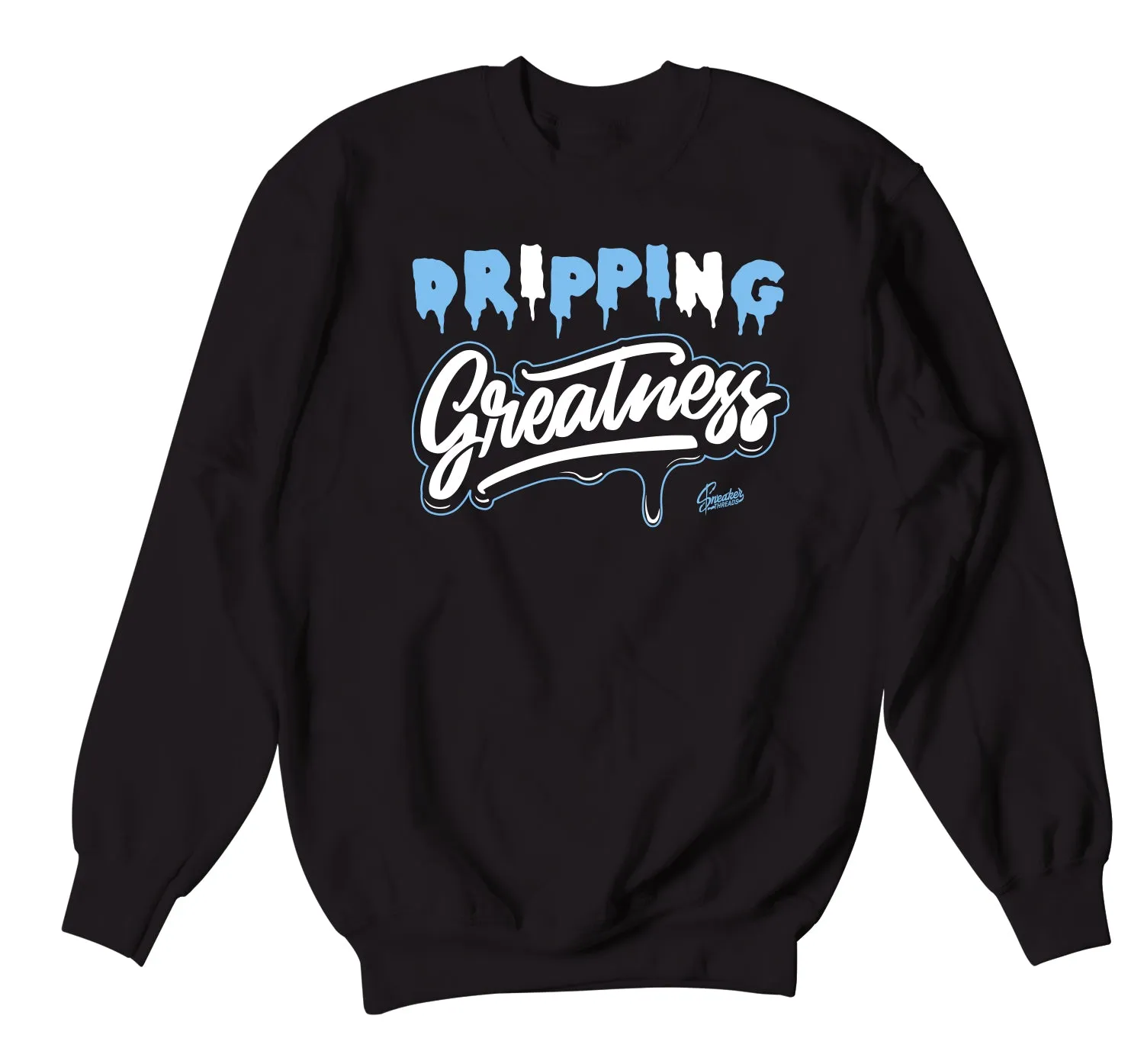 Retro 9 University Blue Dripping Greatness Sweater