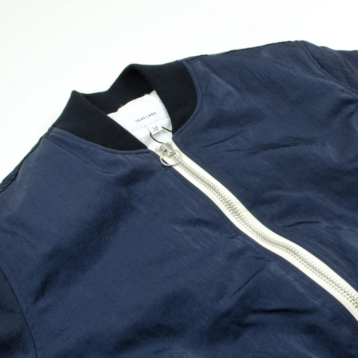 Soulland - Thomasson Bomber Jacket - Navy