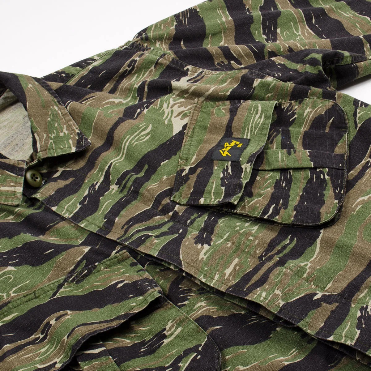 Stan Ray - Tropical Jacket - Stonewashed Tigerstripe Camo