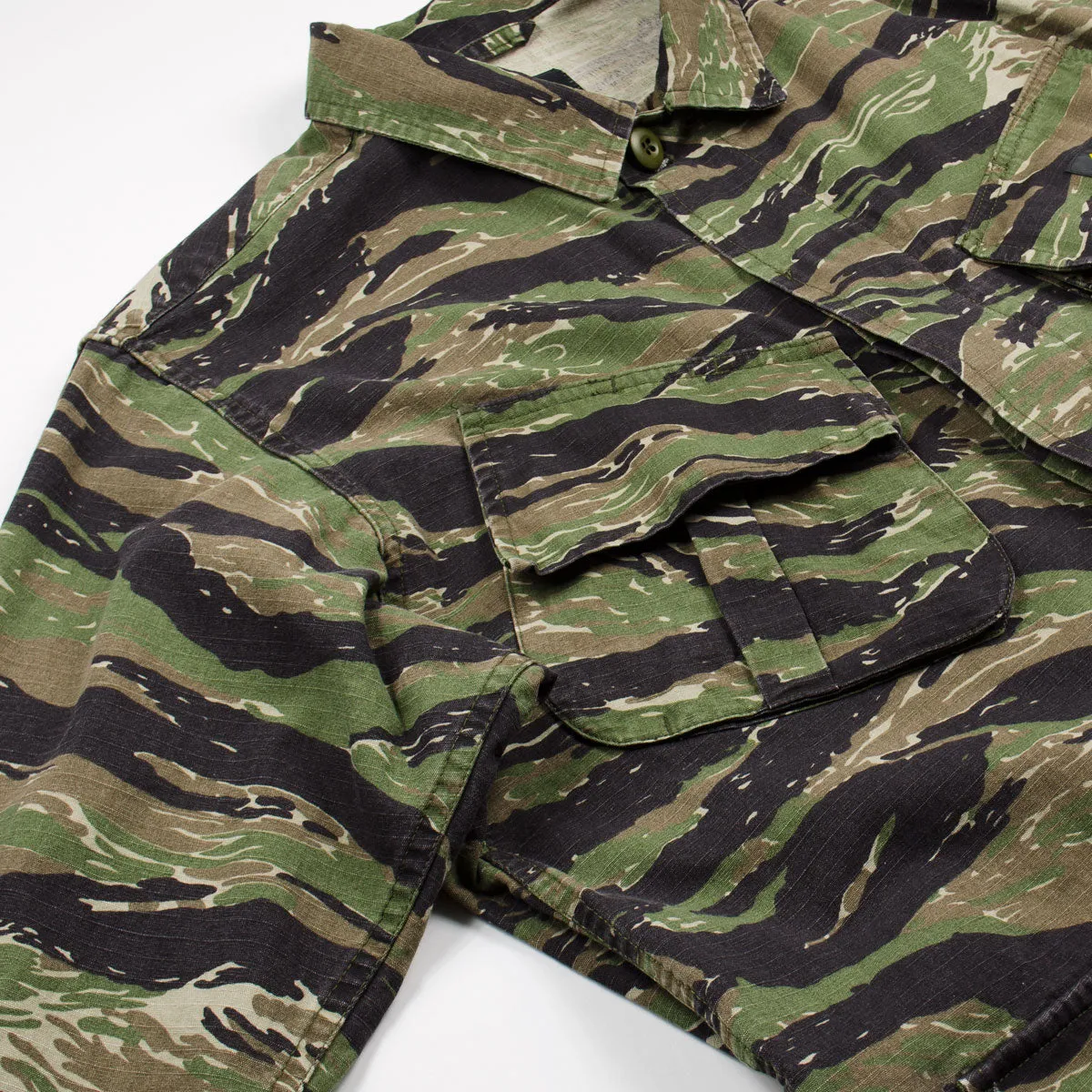 Stan Ray - Tropical Jacket - Stonewashed Tigerstripe Camo