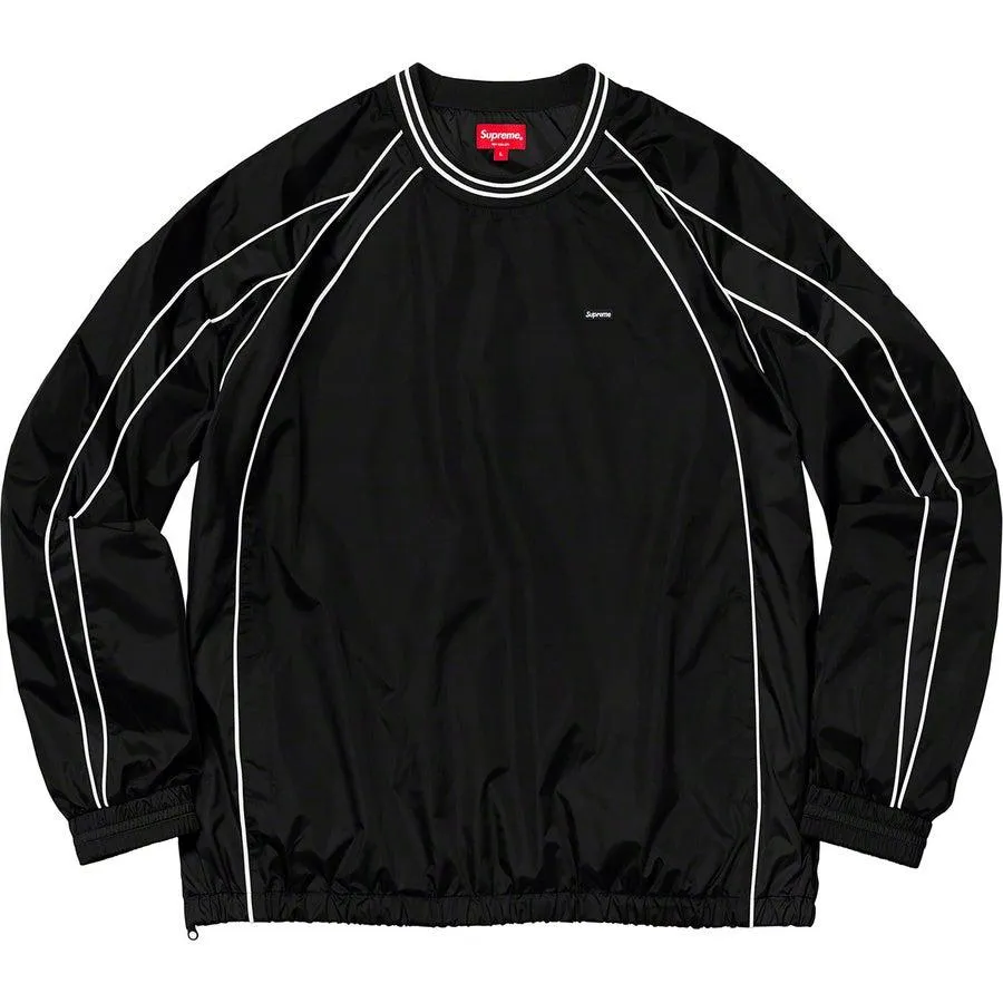 Supreme Piping Warm Up Pullover (Black)