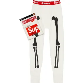 Supreme/Hanes Bones Thermal Pant (1 Pack) (White)